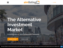 Tablet Screenshot of aimlisting.co.uk
